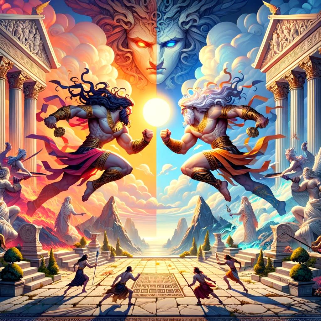 Zeus vs Hades – Gods of War™ Battle